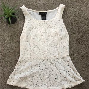 Forever 21 Laced Tank Top